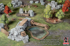 Monster Fight Club Scenery Verdant Forest Miniatures Accessories MFC-10100