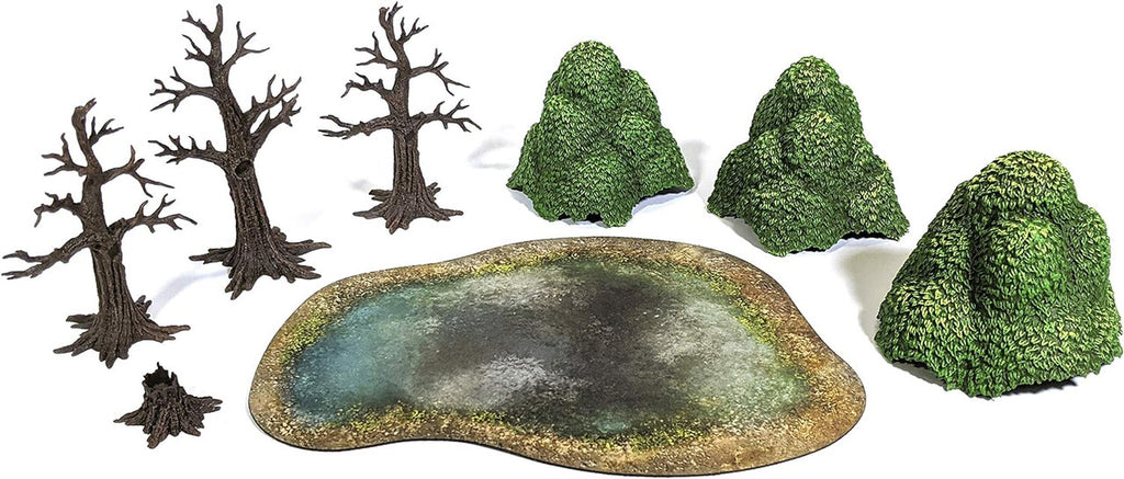 Monster Fight Club Scenery Verdant Forest Miniatures Accessories MFC-10100