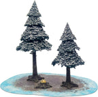Monster Fight Club Scenery Ice wilds Snowy Pine Forest Miniatures Accessories MFC-10106