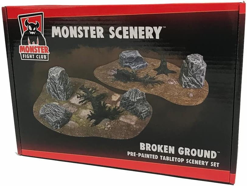 Monster Fight Club Scenery Broken Ground Board Games Miniatures Accessories MFC-10300