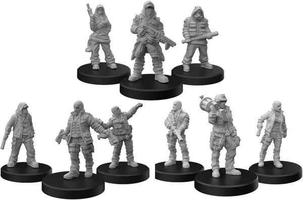 Monster Fight Club Cyberpunk Red Combat Zone Zoners Faction Starter Box MFC-45003