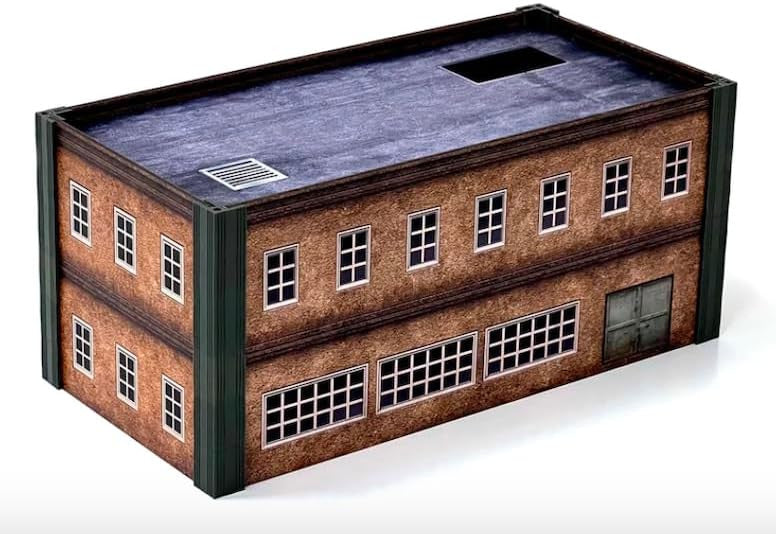 Monster Fight Club Metropolis Cityscape Miniatures Small and Medium Rectangle Concrete Buildings MFC-15107