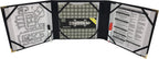 Role 4 Initiative Three Panel Faux Leather Dungeon Master Screen Accessories Folder R4i-44010