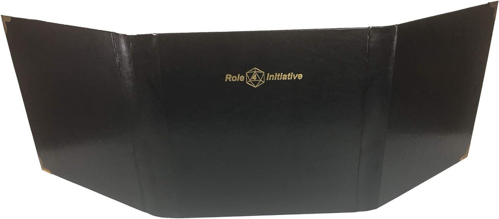 Role 4 Initiative Three Panel Faux Leather Dungeon Master Screen Accessories Folder R4i-44010