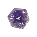 Role 4 Initiative Diffusion Large High Visibility Polyhedral Dice Set Djinni's Wish with White Numbers - 7ct