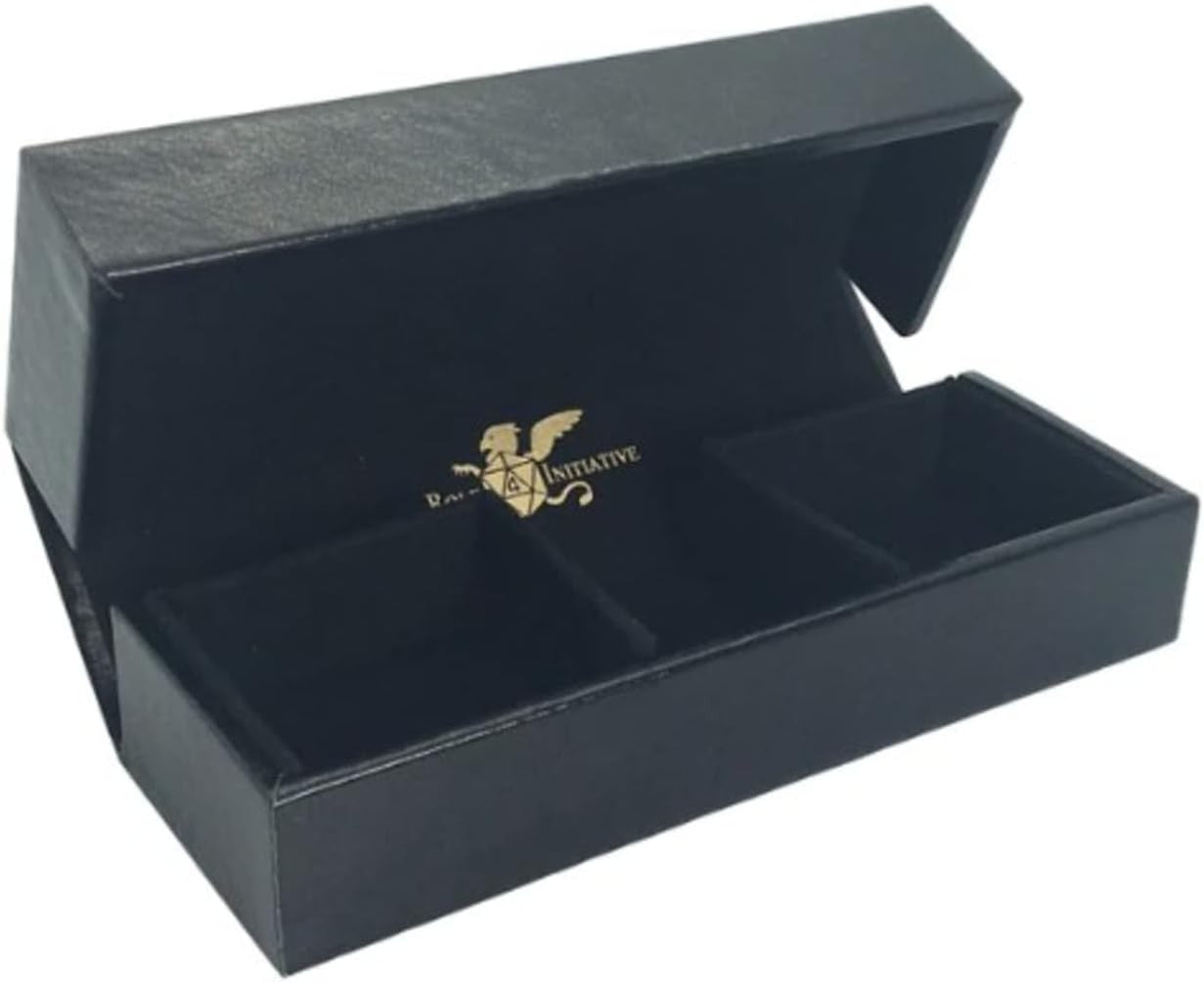 Role 4 Initiative Luxury Faux Leather Dice Box Rolling Tray Barbarian R4i-44201