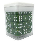 Role 4 Initiative Large High Visibility Polyhedral Dice Set Sea Dragon Shimmer with Arch'd4 White Ink 15 Ct R4i-50302-FC