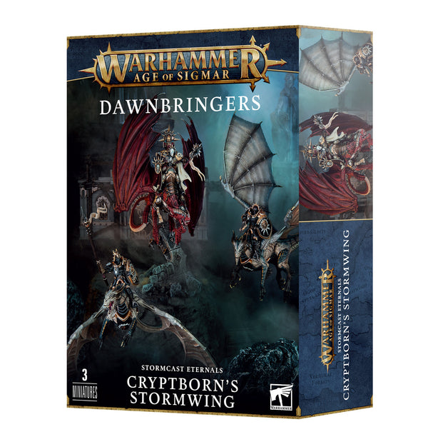 Games Workshop Warhammer Age Of Sigmar Stormcast Eternals Cryptborn's Stormwing Plastic Box 96-63