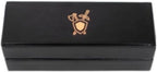 Role 4 Initiative R4I Faux Leather Dice Box with Tray Gold Foil Fighter Logo R4i-44205