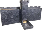 Role 4 Initiative Dark Castle Keep Dice Tower & 2 Wall DM Screens with Magnetic Initiative Turn Tracker R4i-44023