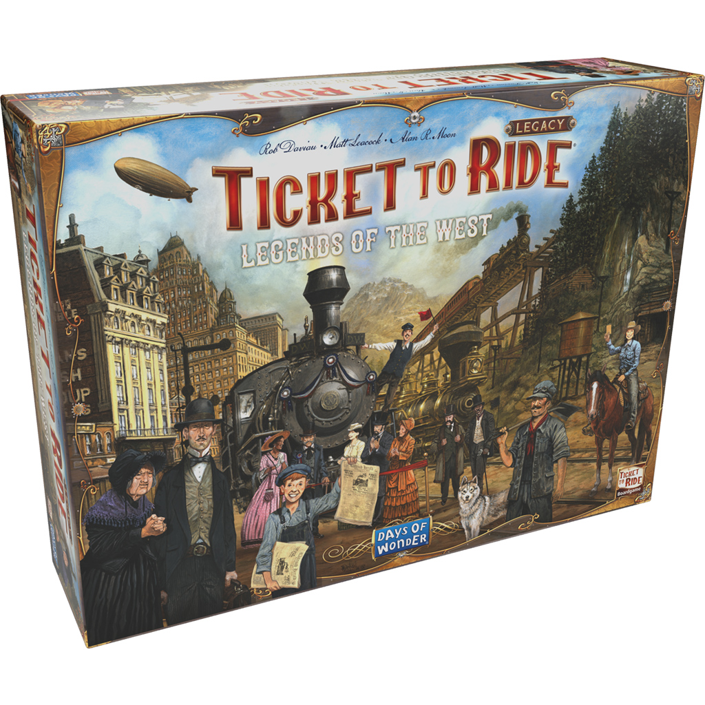 Asmodee Ticket To Ride Legacy Legends Of The West