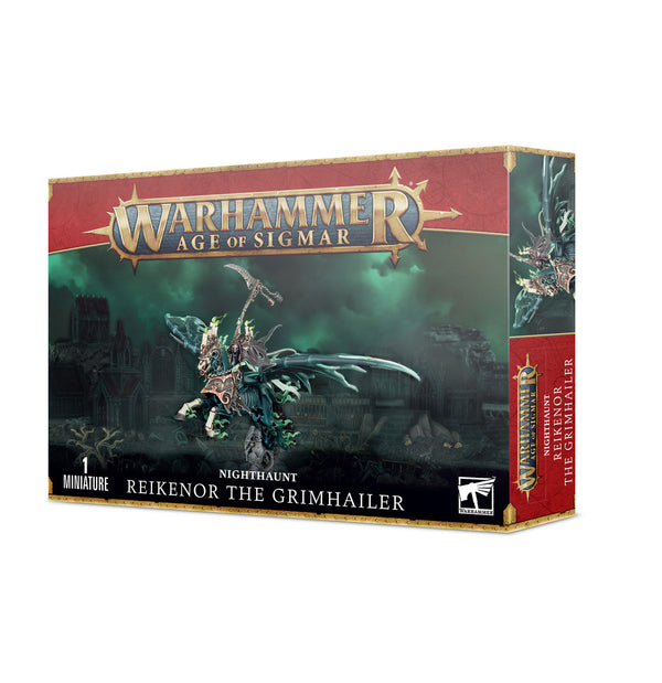 Games Workshop Warhammer Age of Sigmar Easy to Build Nighthaunt Reikenor The Grimhailer 71-13