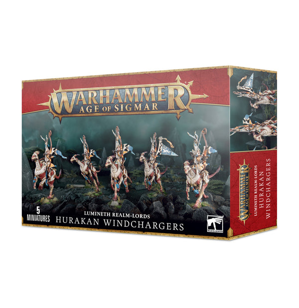 Games Workshop Warhammer Age of Sigmar Lumineth Realm-Lords Hurakan Windchargers 87-21
