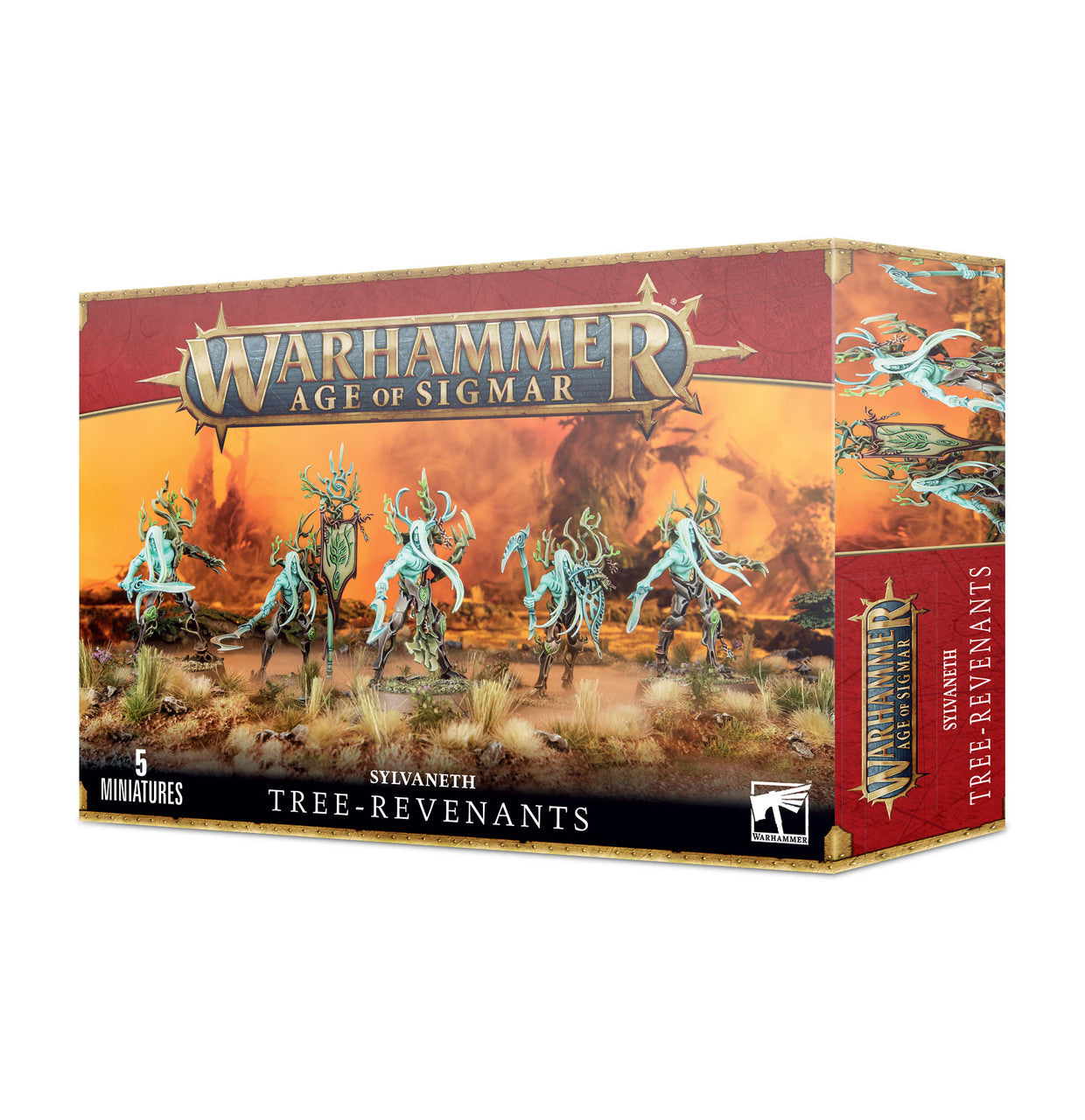 Games Workshop Warhammer Age of Sigmar Sylvaneth Tree-Revenants 92-14