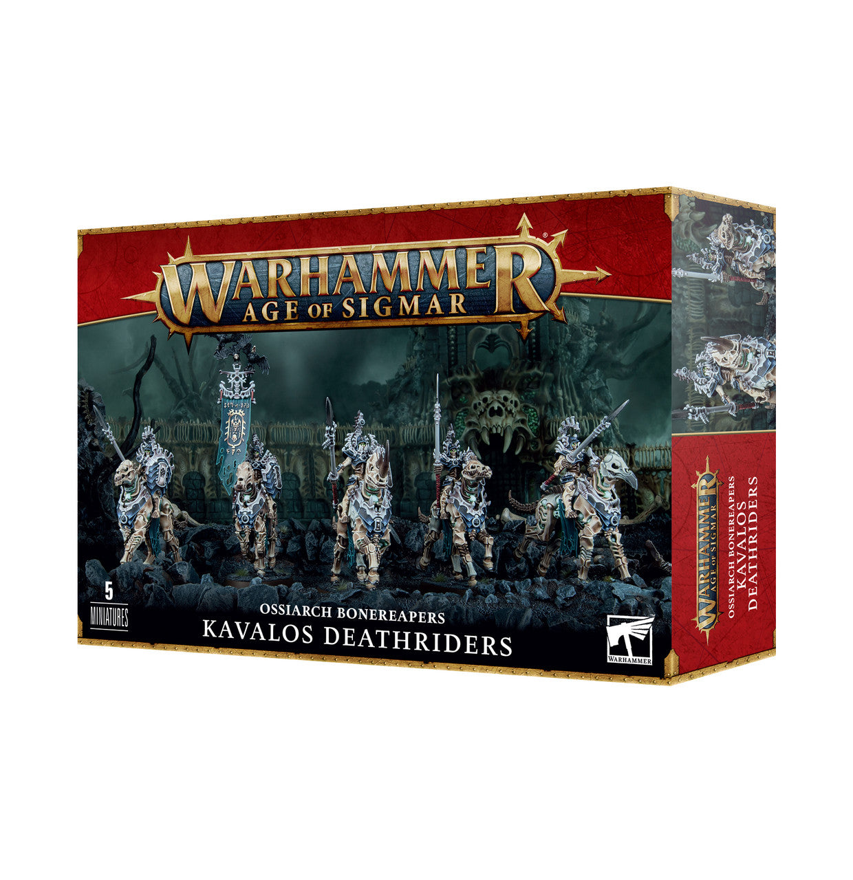 Games Workshop Warhammer Age of Sigmar Ossiarch Bonereapers Kavalos Deathriders 94-27