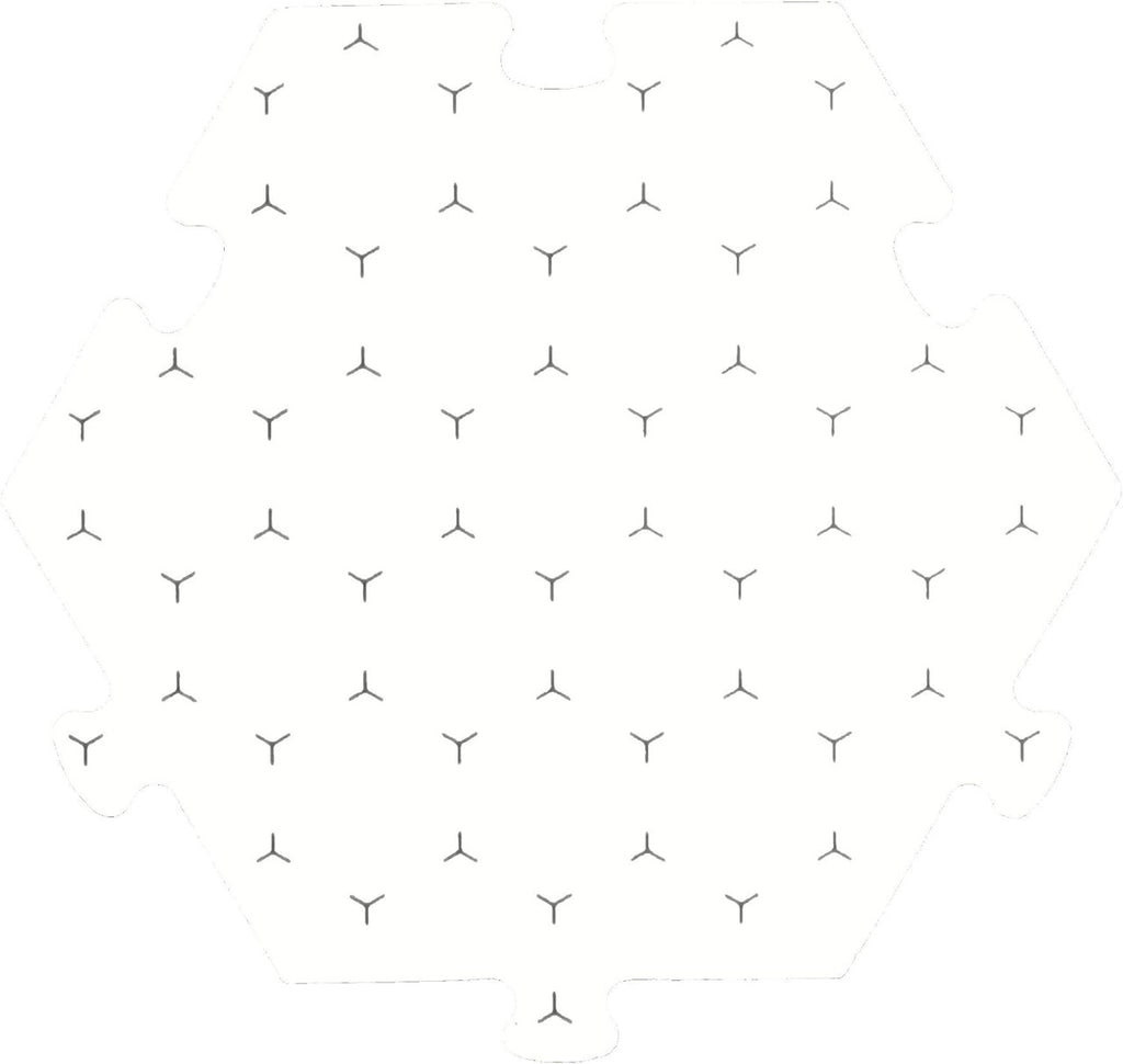Role 4 Initiative Dry Erase Hexagon Dungeon Tiles Set 6 Inch - Pack of 33