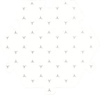 Role 4 Initiative Dry Erase Hexagon Dungeon Tiles Set 6 Inch - Pack of 33