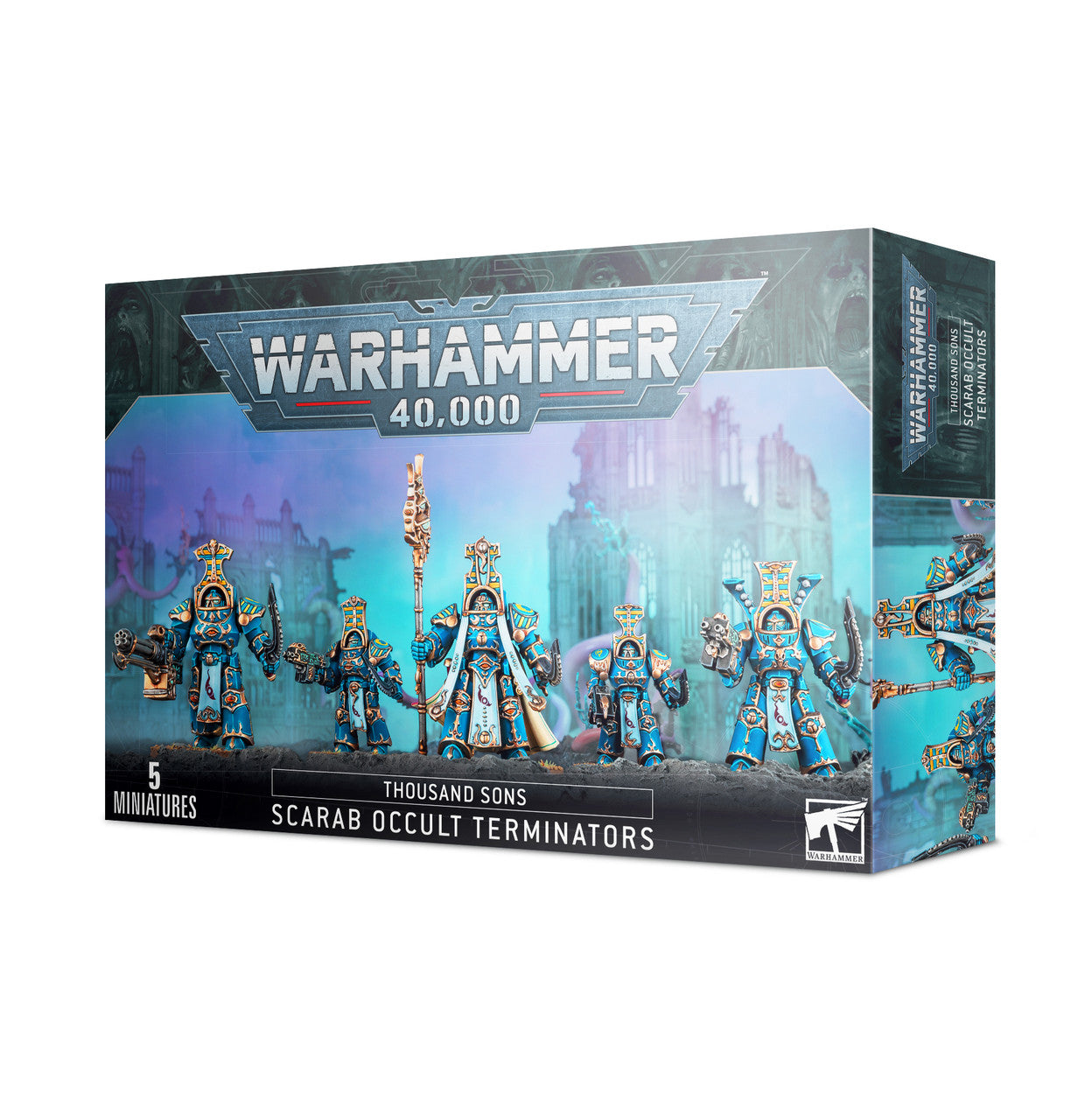 Games Workshop Warhammer 40K Armies of Chaos Scarab Occult Terminators 43-36