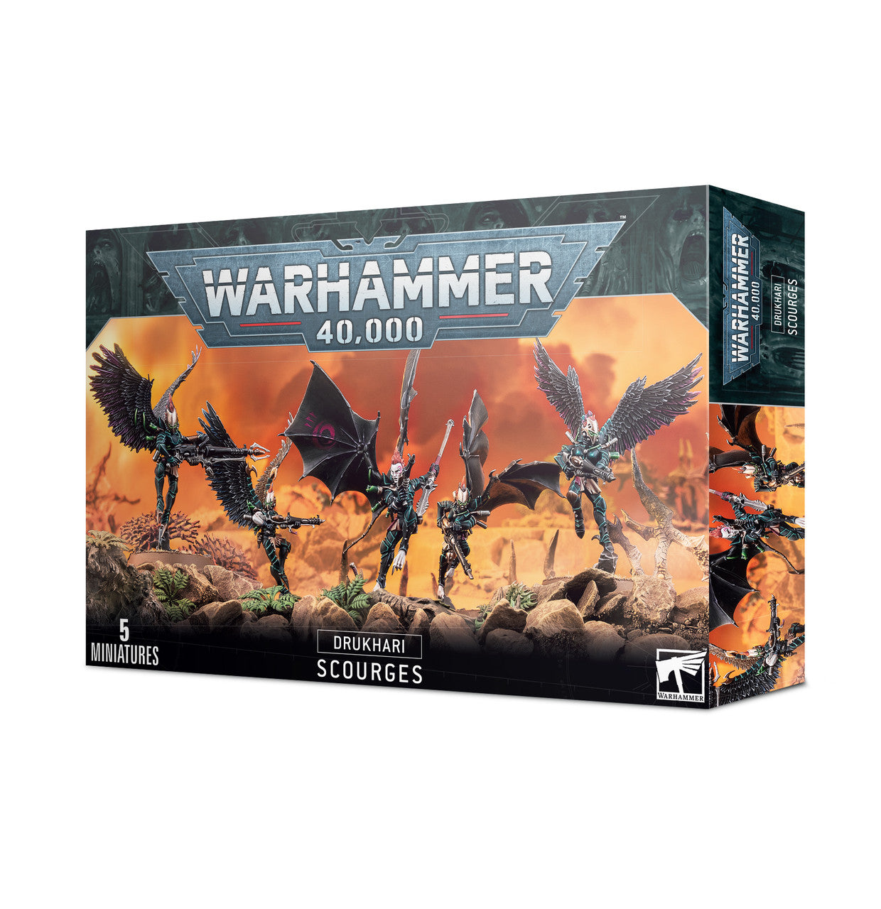 Games Workshop Warhammer 40K Drukhari Scourges 45-16