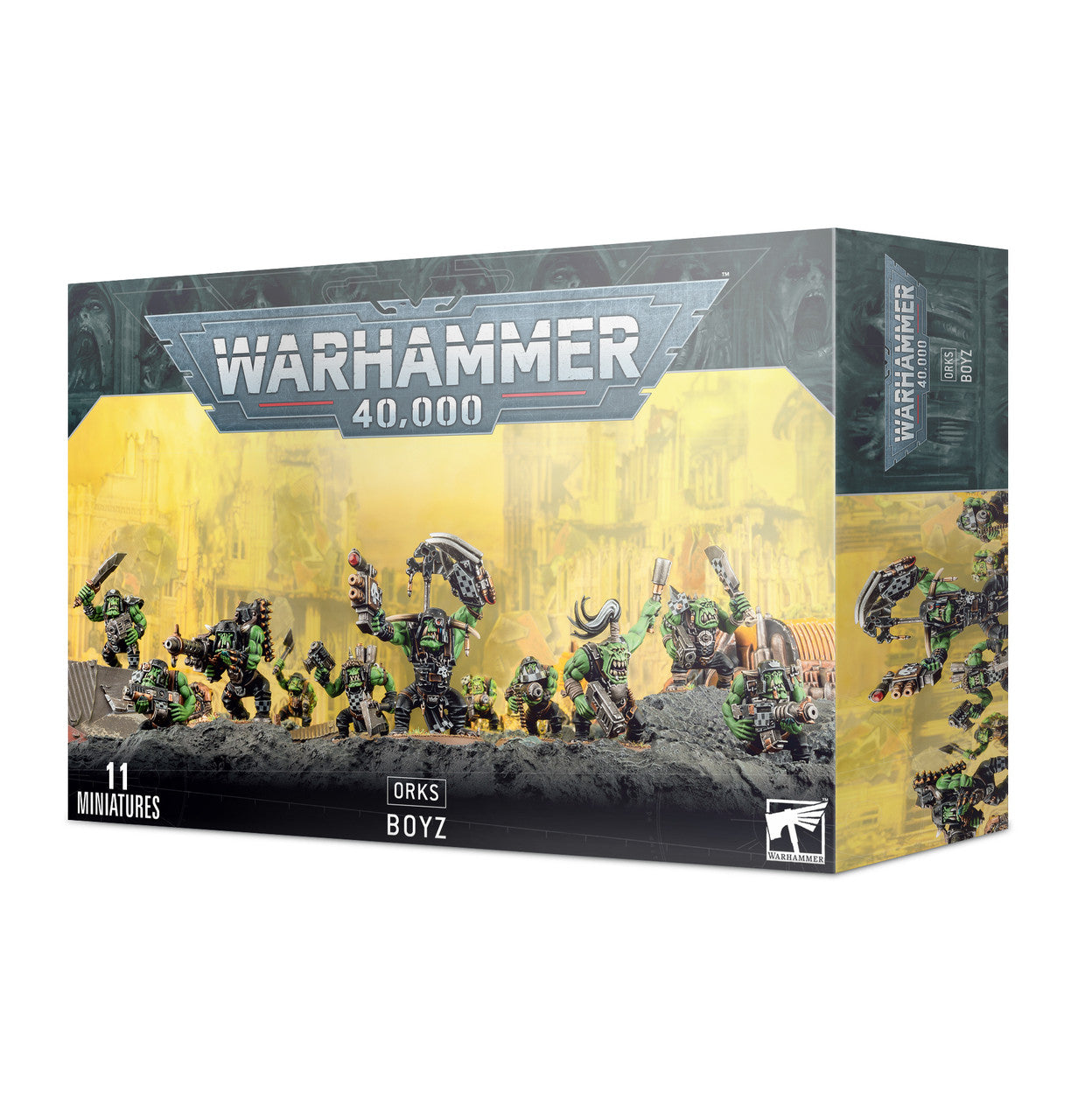 Games Workshop Warhammer 40K Orks Boyz can be used as Kill Team 50-10