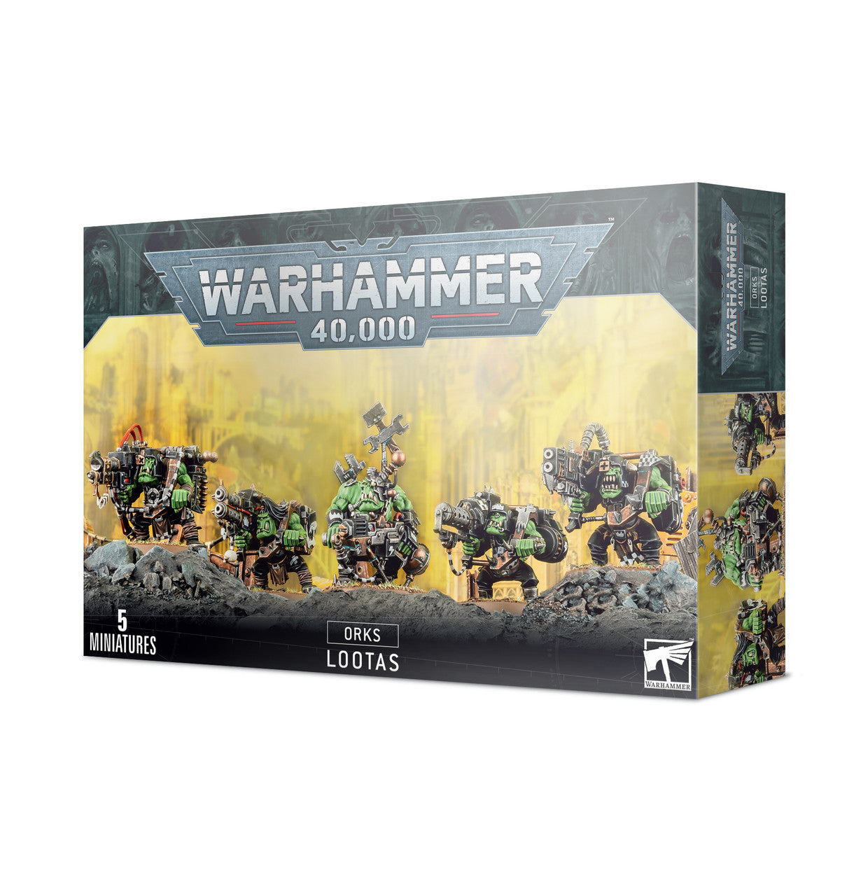Games Workshop Warhammer 40K Ork Lootas can be used as Kill Team 50-22