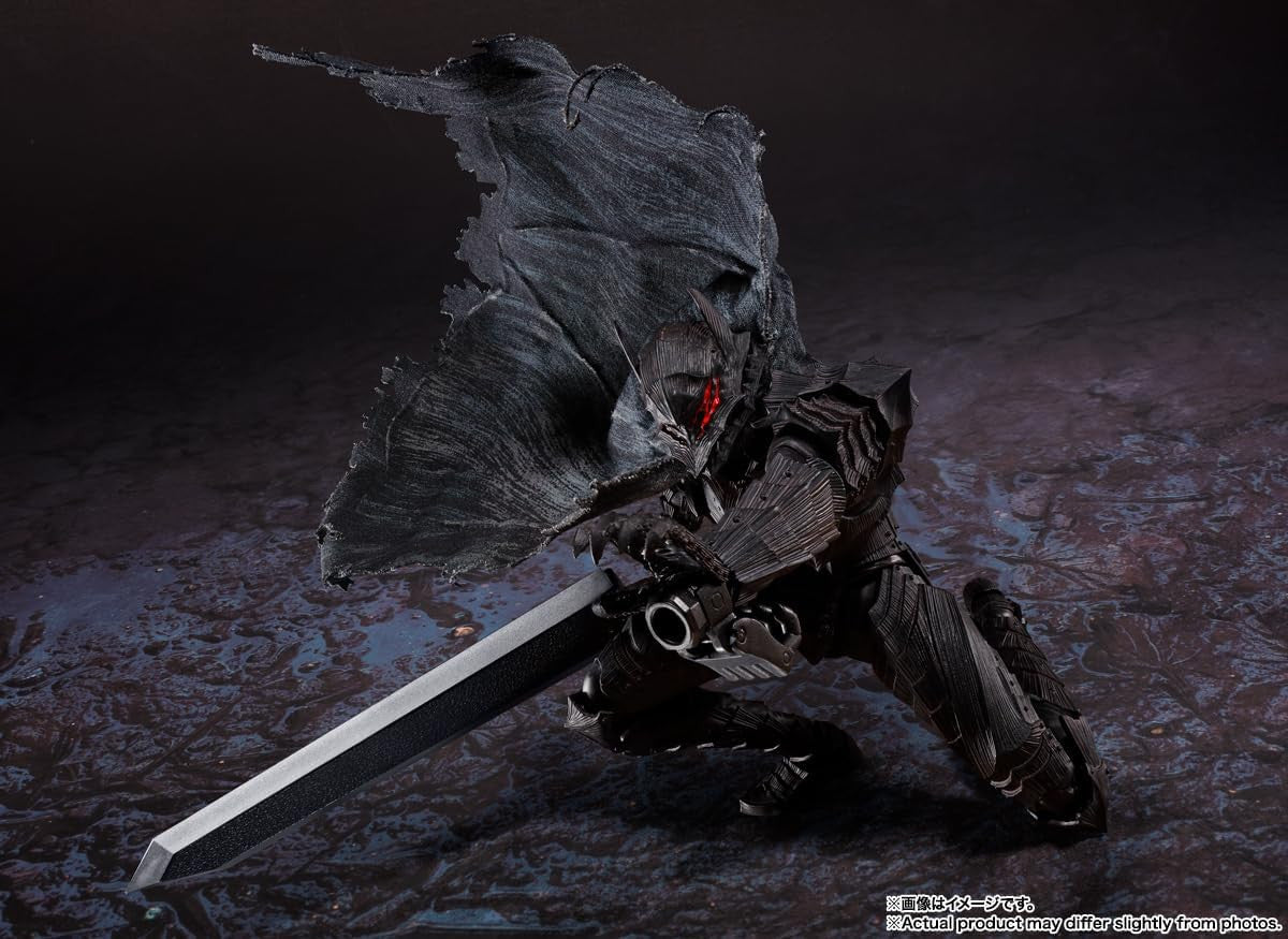 TAMASHII Nations Berserk Guts (Berserker Armor) Heat of Passion Bandai Spirits S.H.Figuarts Action Figure BAS65651