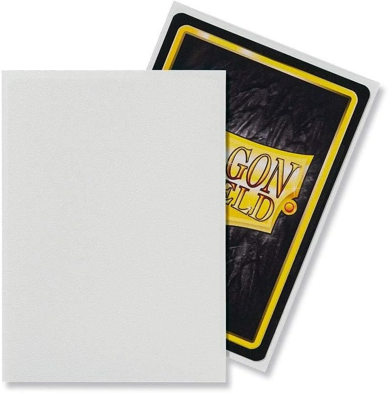 Dragon Shield Sleeves Standard Size Matte White 100 Ct ATM11005