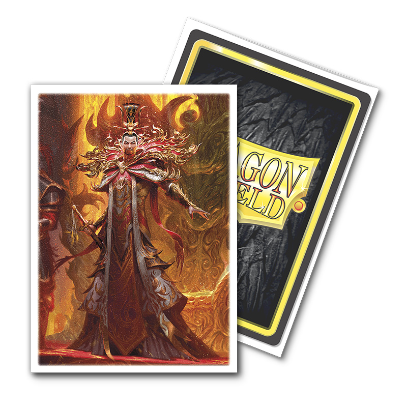 Dragon Shield Sleeves Standard Size Matte Flesh & Blood Emperor of Volcor Art Limited Edition 100 Ct ATM16070