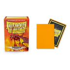 Dragon Shield Matte Orange Standard Size 100ct Card Sleeves Value Bundle Packs Of 5 AT-M11013