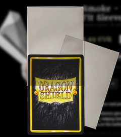 Dragon Shield Sleeves Perfect Fit Standard Clear/Smoke 100 Ct ATM13023