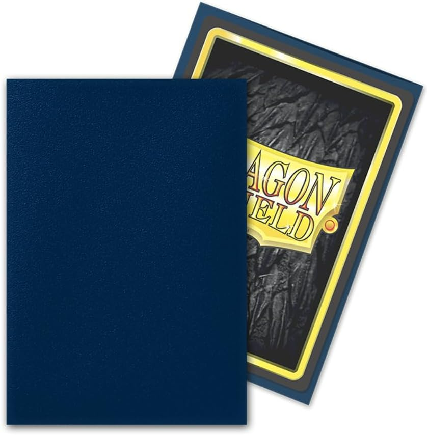 Dragon Shield Matte Midnight Blue Protective Japanese Size Card Sleeves 60ct AT-M11157