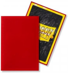 Dragon Shield Arcane Tinmen Japanese Size Matte Finish Crimson Color Card Sleeves 60ct AT-M11121