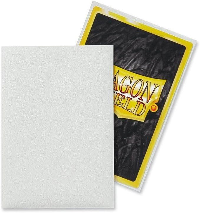Dragon Shield Arcane Tinman Jappanese Size Matte Finish White Color Sleeves 60ct AT-M11105