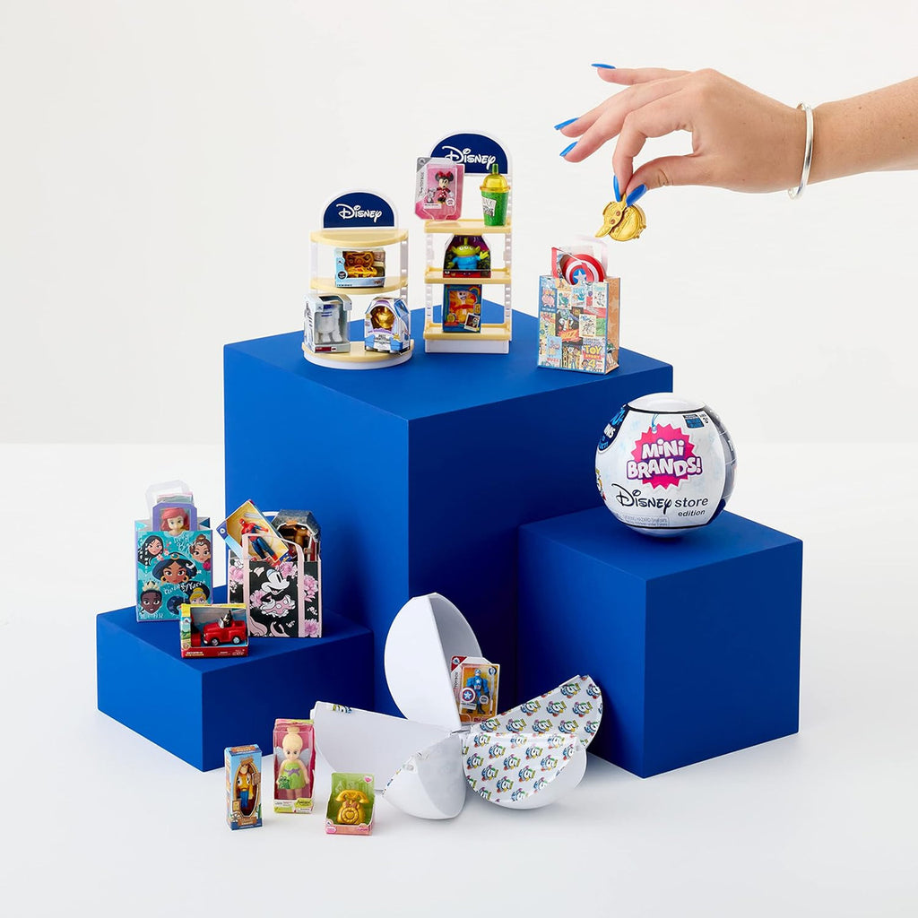 UCC Distributing Surprise Disney Mini Brand Collectible Toys by Zuru Great Stocking Stuffers Disney Store Edition Single Figure Random Selection UCCD-2808