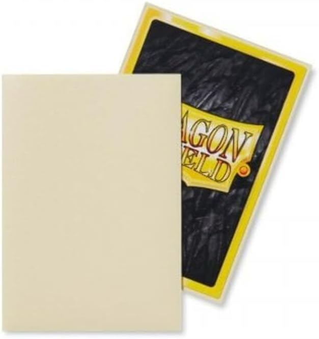 Dragon Shield Japanese Size Matte Finish Sleeves Ivory Color Card Sleeves 60ct AT-M11117