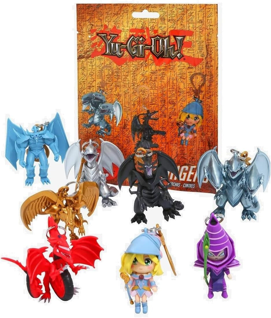 UCC Distributing Yu-Gi-Oh Mystery Blind Bag Hangers Mini 2 Inch Collectible Toy Single Figure Random Selection UCCD-19333