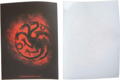 Dragon Shield Sleeves Standard Size Game Of Thrones Targaryen Brushed Art 100 Ct ATM16031