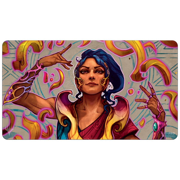Ultra PRO MTG The Lost Caverns of Ixalan Saheeli The Sunâ€™s Brilliance Playmat for Magic The Gathering Use as Oversize Mouse Pad Desk Mat Gaming Playmat TCG Card Game Playmat Protect Cards