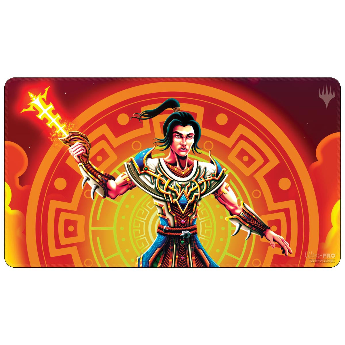 Ultra Pro The Lost Caverns of Ixalan Kellan Daring Traveler Playmat for Magic The Gathering Use as Oversize Mouse Pad Desk Mat Gaming Playmat TCG Card Game Playmat Protect Cards