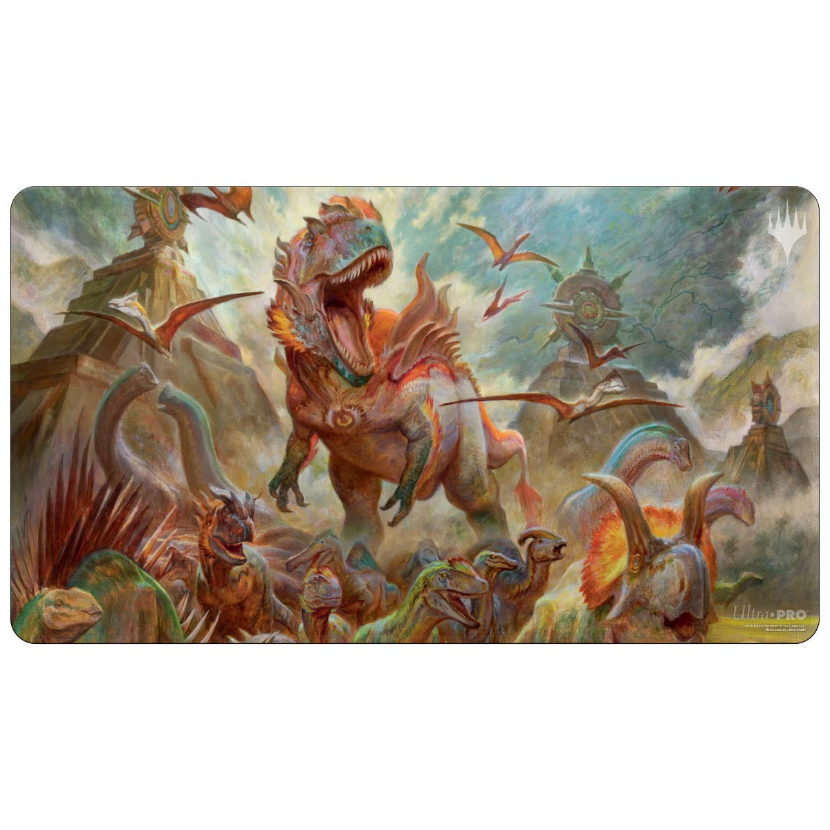Ultra PRO MTG The Lost Caverns of Ixalan Gishath Sunâ€™s Avatar Playmat for Magic The Gathering Use as Oversize Mouse Pad Desk Mat Gaming Playmat TCG Card Game Playmat Protect Cards