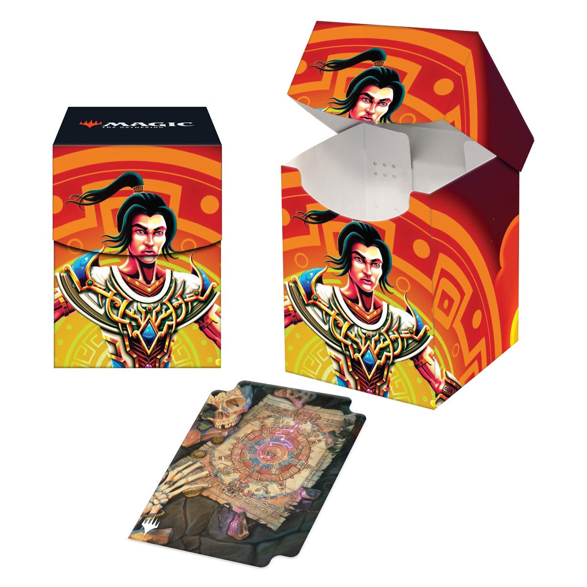 Ultra Pro MTG The Lost Caverns of Ixalan 100+ Card Deck Box Kellan Daring Traveler for Magic The Gathering Protect & Store Commander MTG Decks Collectible Card Storage