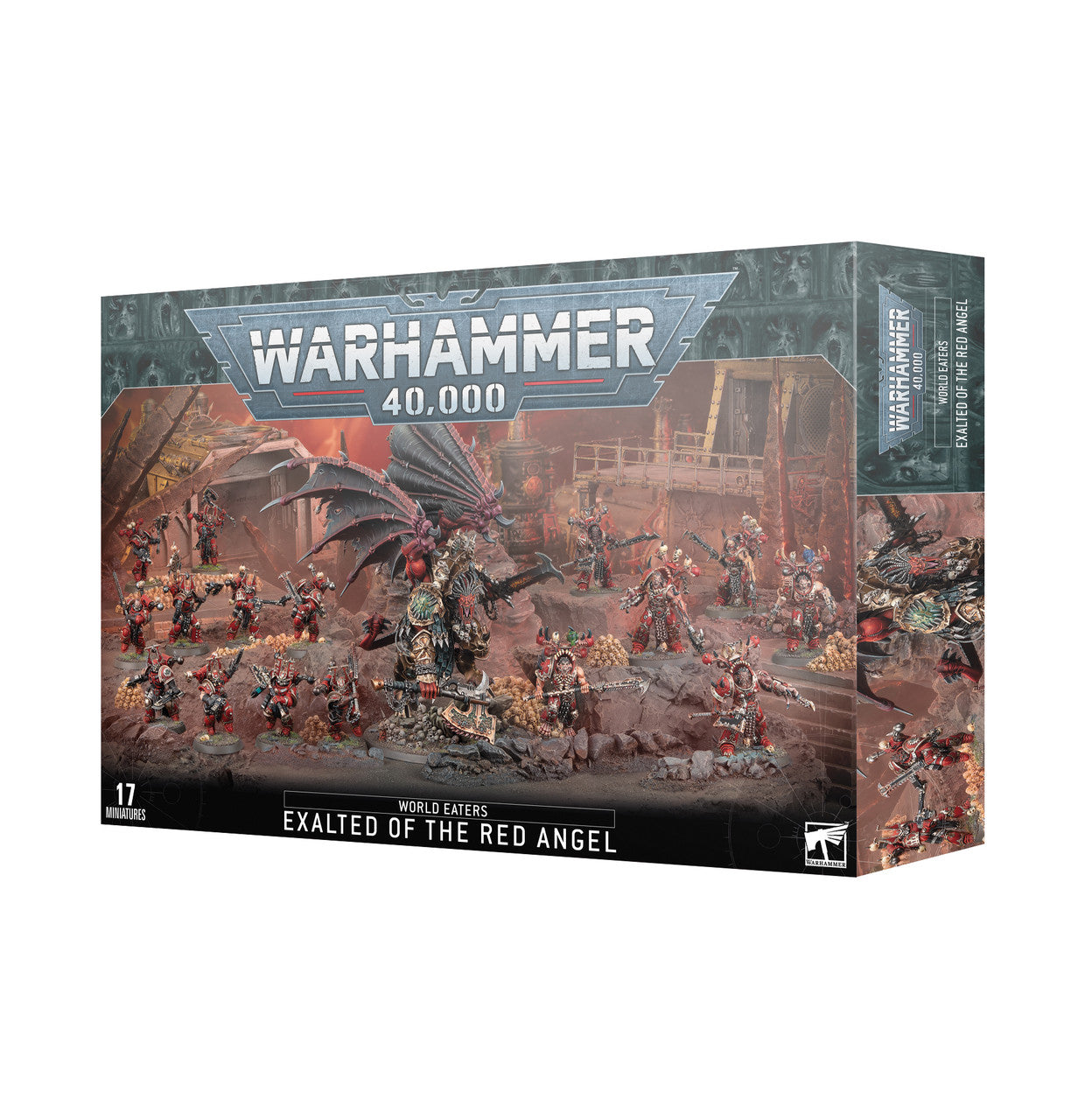 Games Workshop Warhammer 40K World Eaters Exalted of The Red Angel 67-02