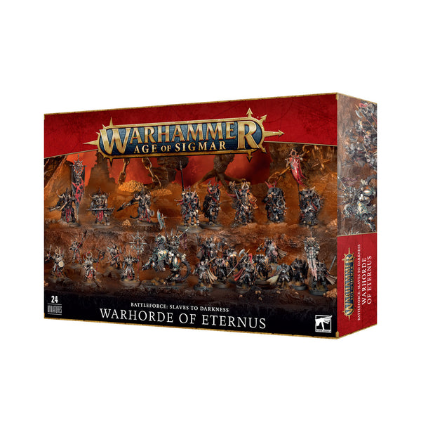 Games Workshop Warhammer Age Of Sigmar Slaves to Darkness Warhorde of Eternus 2023 Edition 83-99