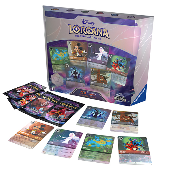 Disney Lorcana: Rise Of The Floodborn D100 Collector Set