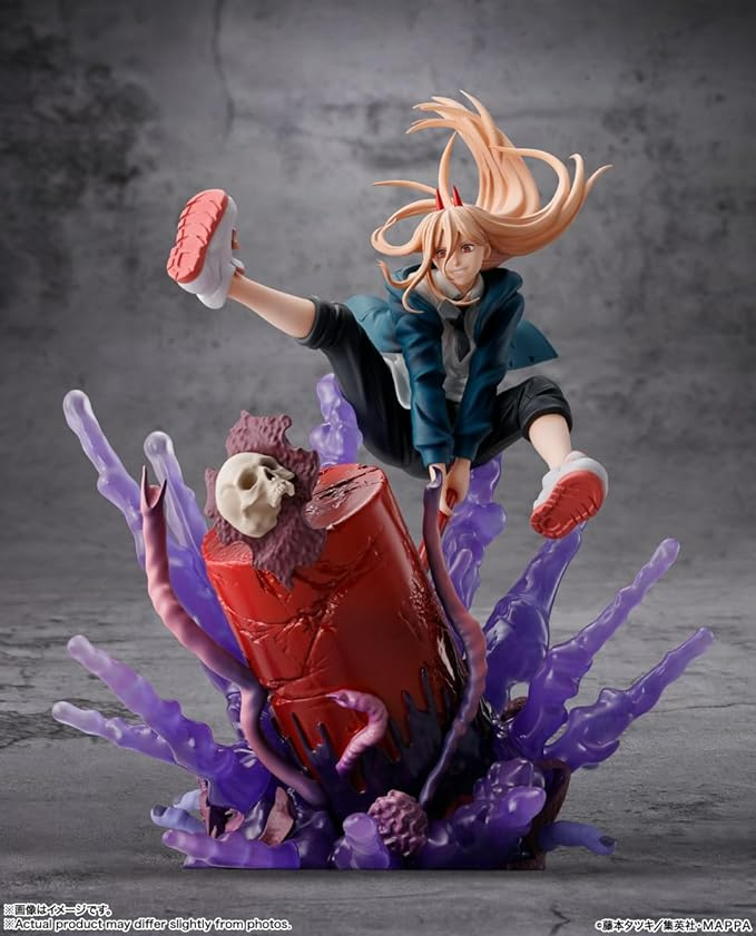 TAMASHII NATIONS Chainsaw Man Power Bandai Spirits FiguartsZERO Collectible Figure BAS65664