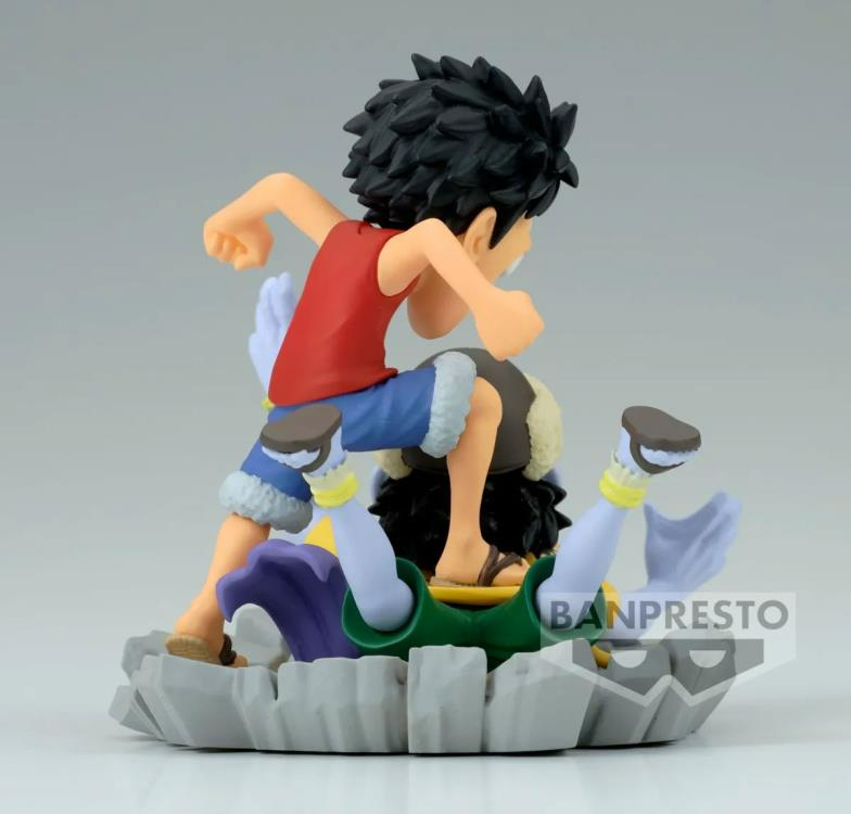 Monkey D. Luffy VS Arlong "One Piece", Bandai Spirits World Collectable Figure Log Stories