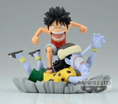 Monkey D. Luffy VS Arlong "One Piece", Bandai Spirits World Collectable Figure Log Stories