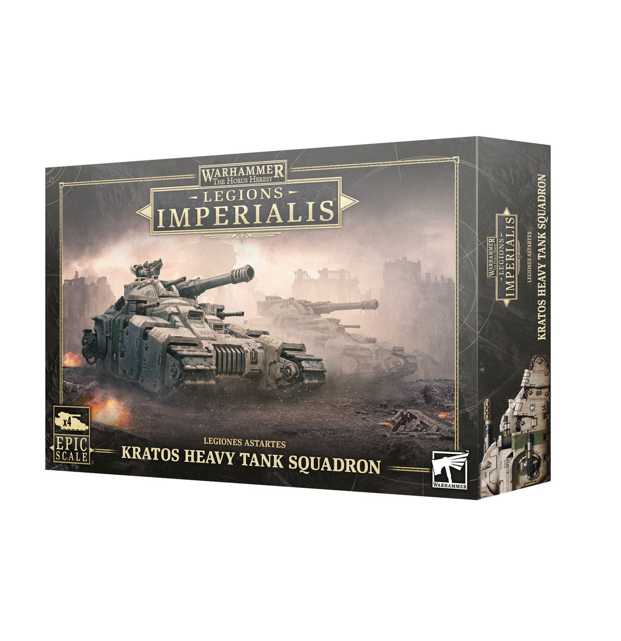Games Workshop Horus Heresy Legions Imperialis Kratos Heavy Tank Squadron Plastic Box 03-05