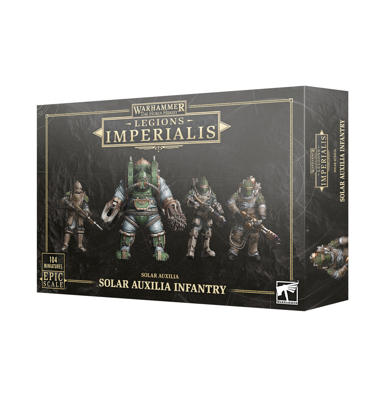Games Workshop Horus Heresy Legions Imperialis Solar Auxilia Infantry Plastic Box 03-14