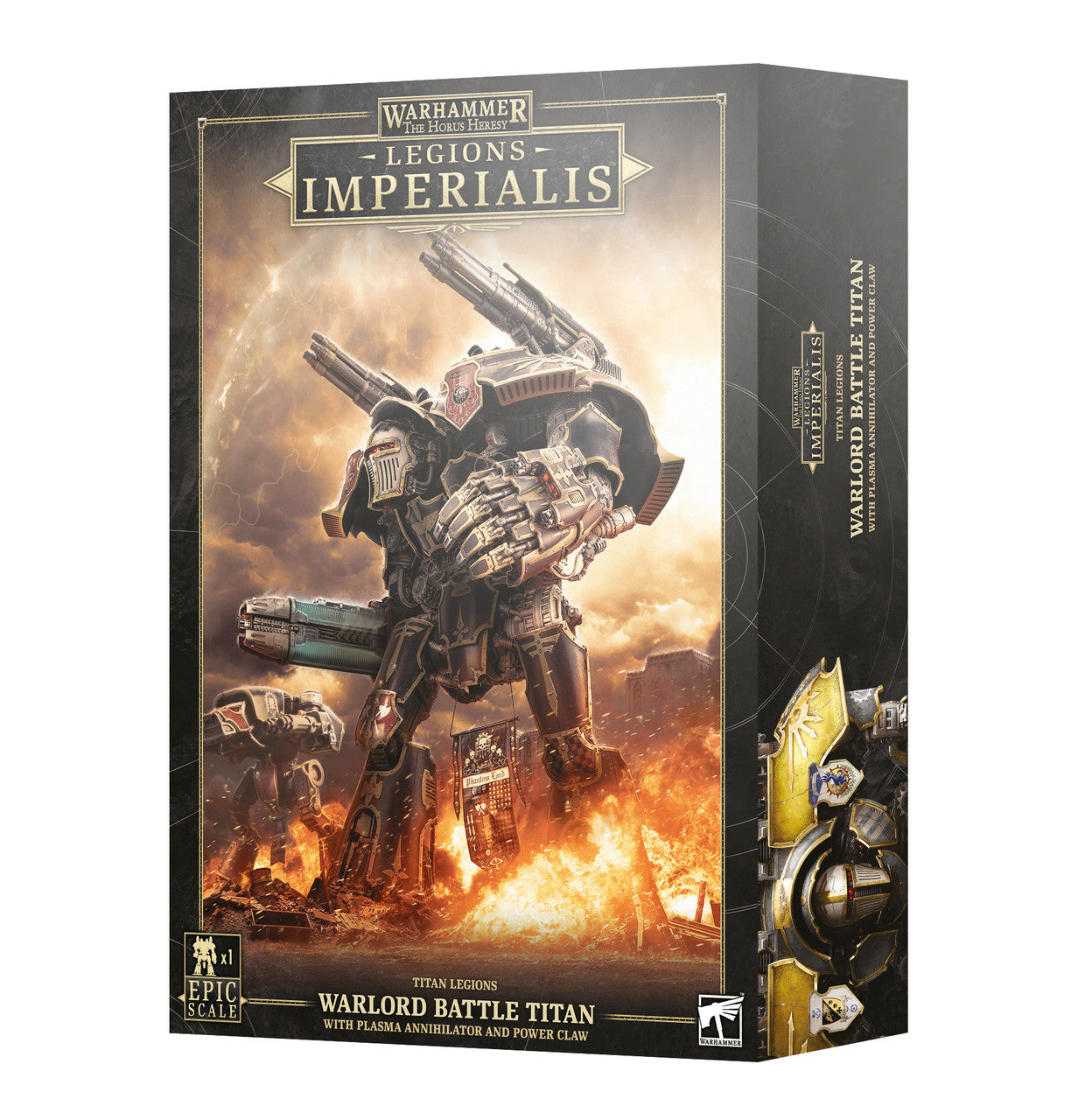 Games Workshop Horus Heresy Legions Imperialis Warlord Titan With Plasma Annihilator Plastic Box 03-21